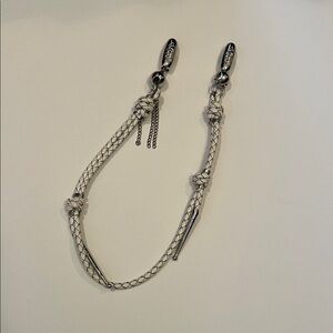 OSSA White Bolo wristlet